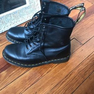 Black Dr.Martens 1460 leather boot